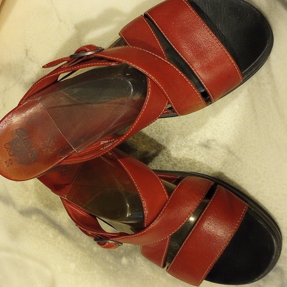 Clarks Leather Sandal